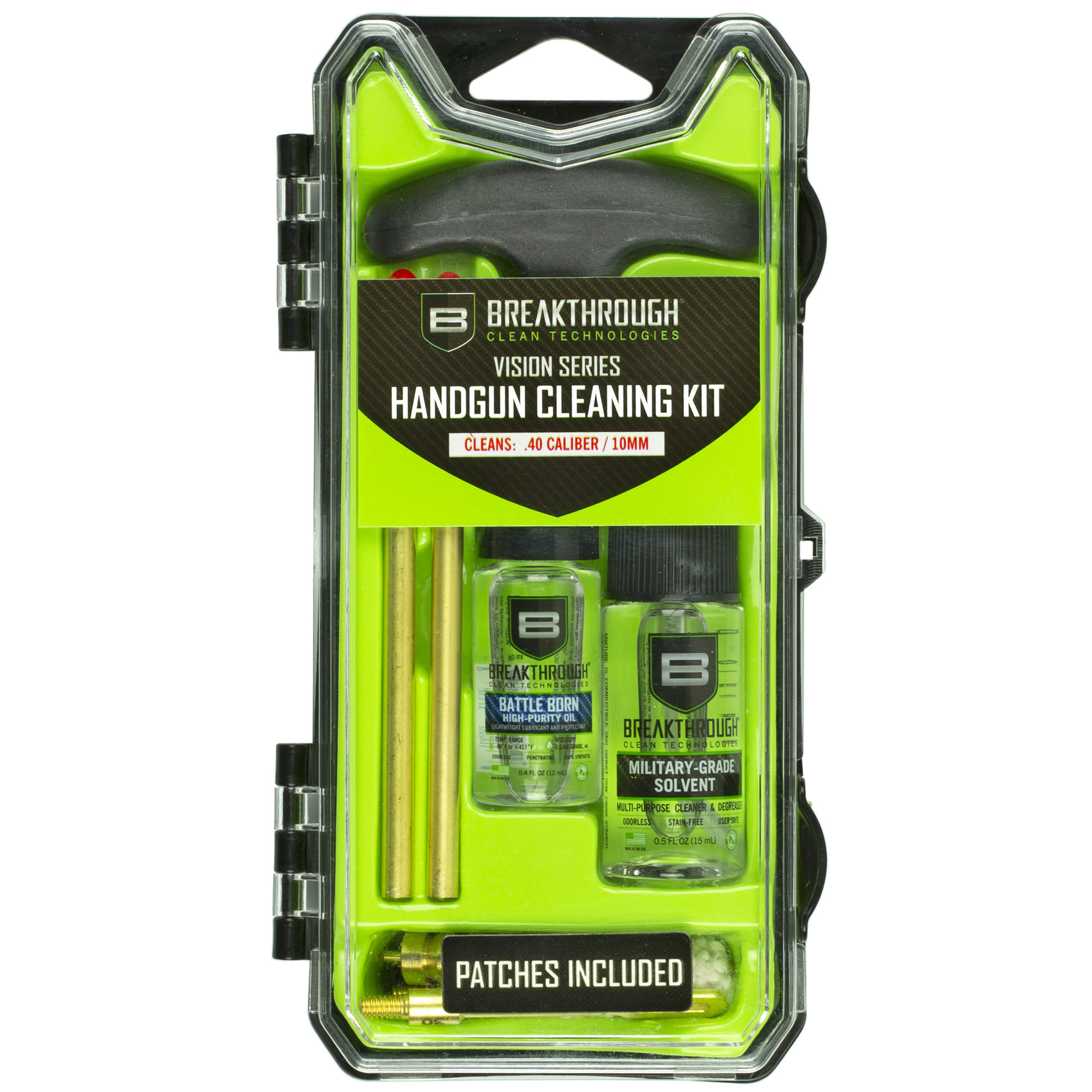 Breakthrough Clean Technologies Vision Series 40 Cal/10mm Cleaning Kit