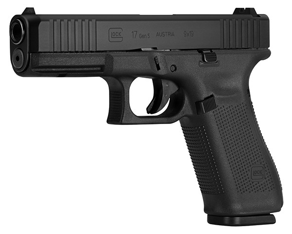 GLOCK 17 GEN5 GLOCK NIGHT SIGHT 9MM FRONT SERRATION 17RD PA175S703