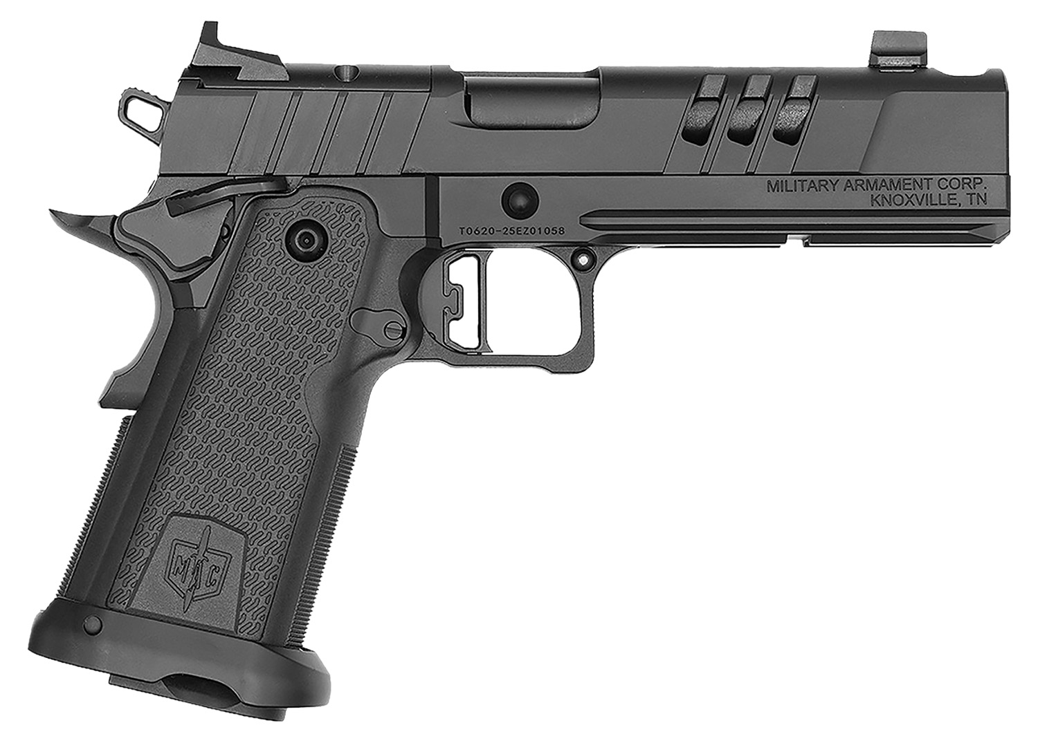 MAC 9 DS-D Comp 9mm 5" Ported Optic Cut 17+1 QPQ Steel Pistol
