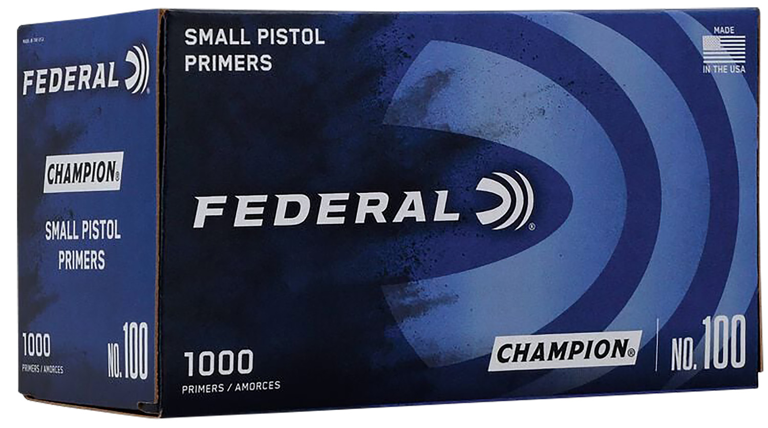 Federal 100 Champion Small Pistol Primers - 1000 Per Box - image 2 of 4