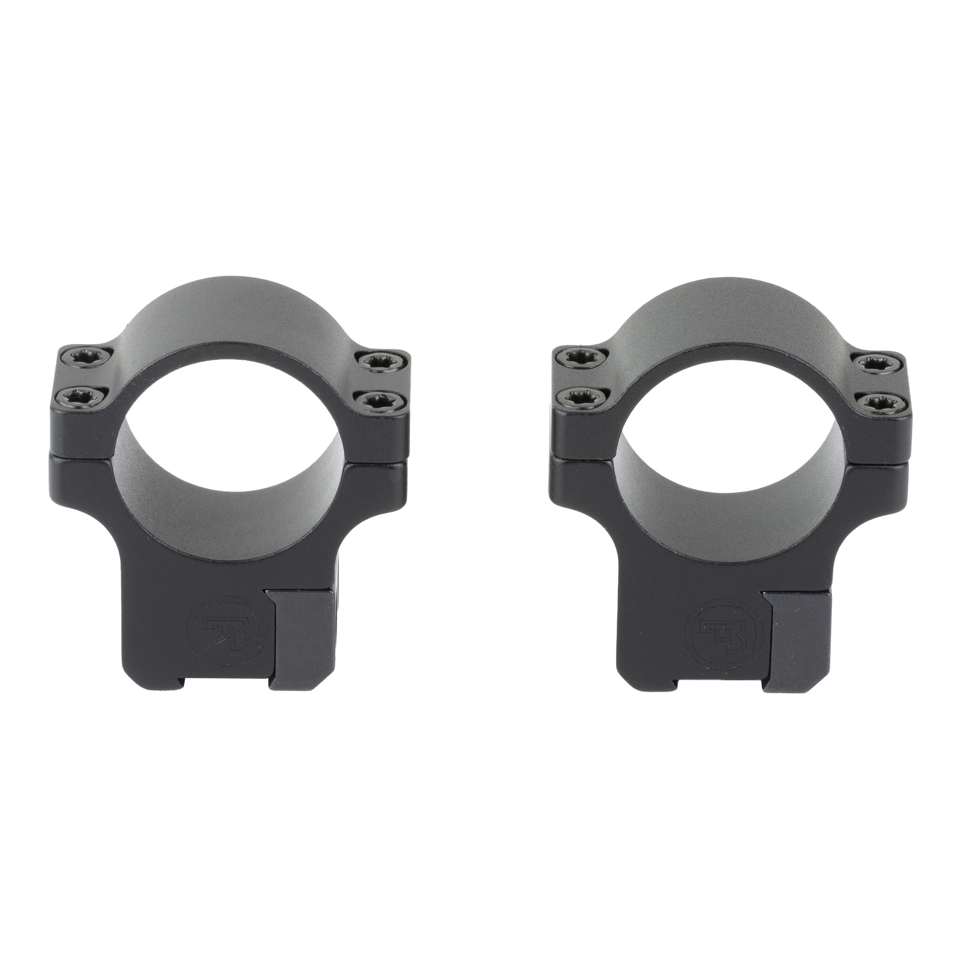 CZ 457/455 Aluminum Scope Rings - 1" 11mm Dovetail, Matte Black