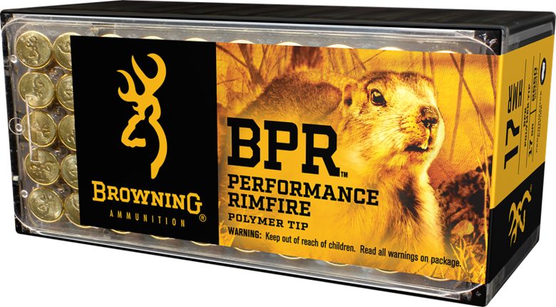 Browning BPR .17 HMR 17gr Polymer Tip 50rd