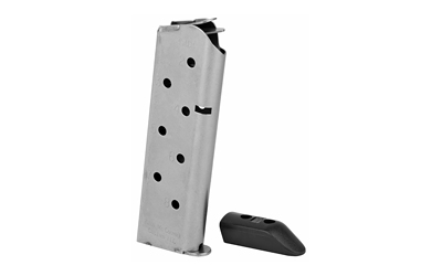 Tight-Tolerance CNC Products 1911 8-Round 45 ACP Stainless Steel Magazine with Aero Springs