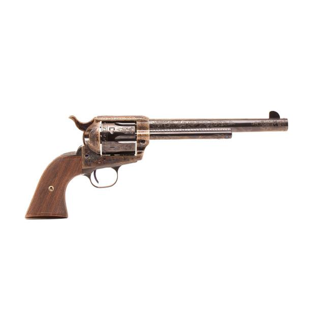 Standard Mfg SAA .45 LC Revolver 7.5" Case Colored 6rd Polymer Grip