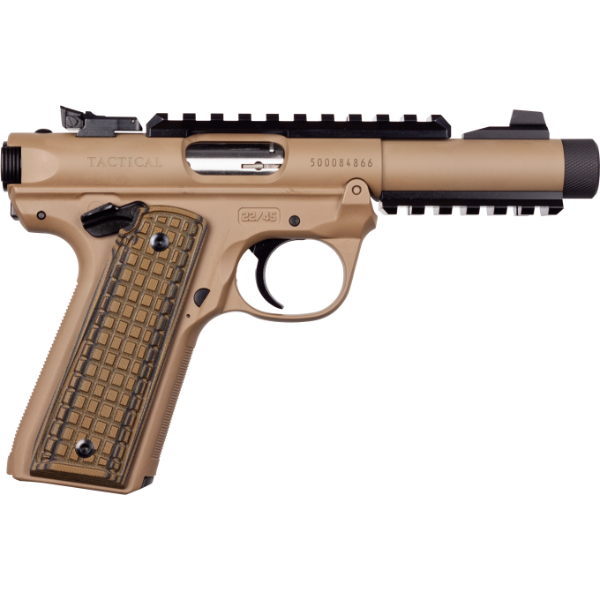 Ruger Mark IV 2245 Tactical DDE 22lr 4.4" Pistol
