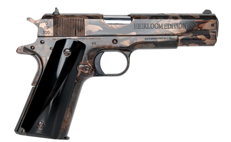 Colt 1911 Heirloom38 38 Super 5" Barrel CNC Heirloom 38