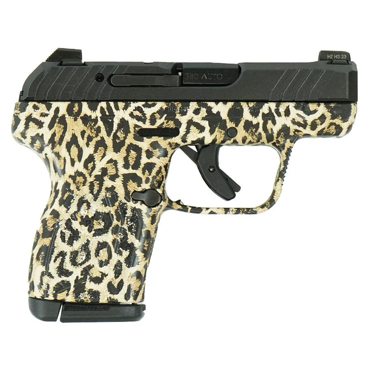 Ruger LCP 380 Max Custom Leopard .380 Auto 10rd Pistol