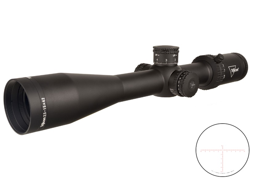 Trijicon Credo 2.5-15x42mm SFP Riflescope with Red MRAD Center Dot - image 7 of 8
