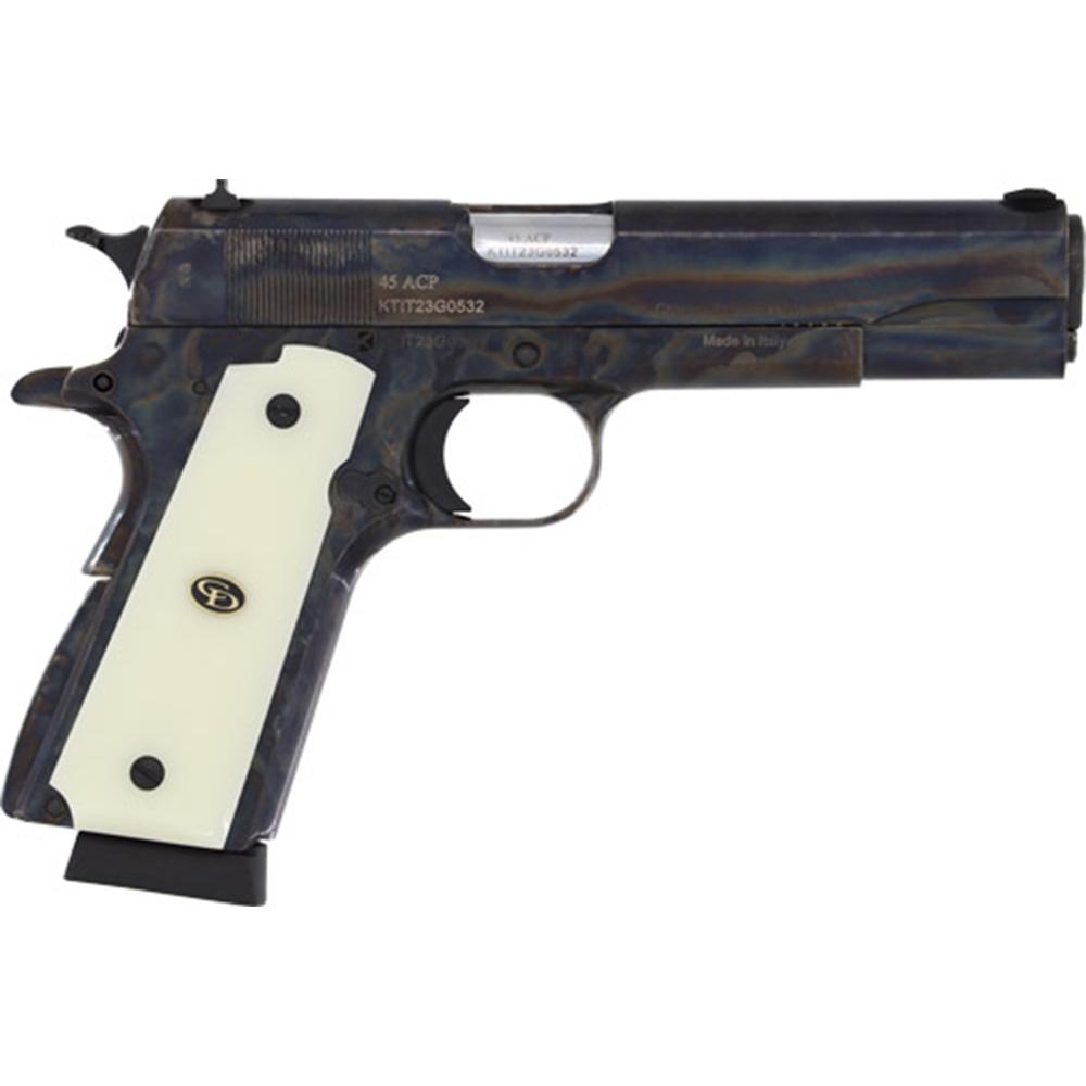 Chiappa Firearms 1911 Field .45 ACP 5" Case Colored Ivory Grips