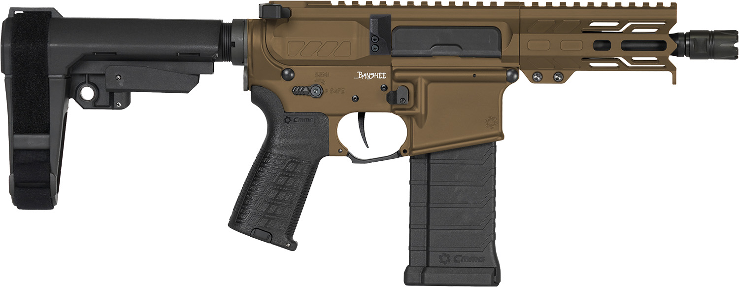 CMMG Banshee MK4 5.7x28mm 5" 40+1 Midnight Bronze