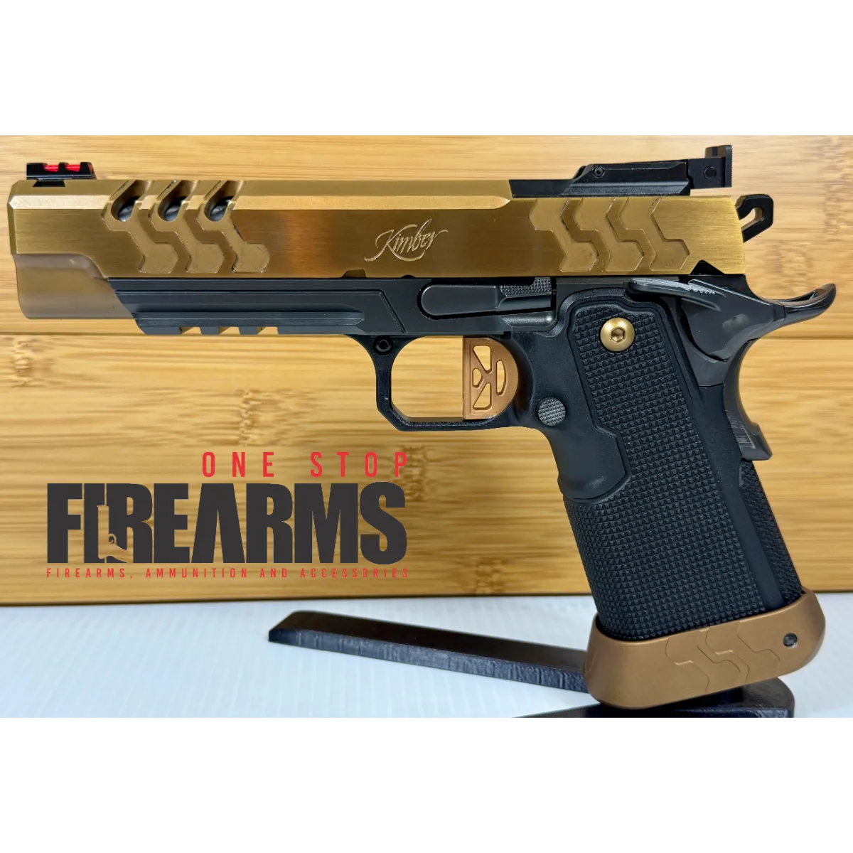 Kimber 2K11 Target OR 9mm Pistol 5" Coyote PVD Optic Ready