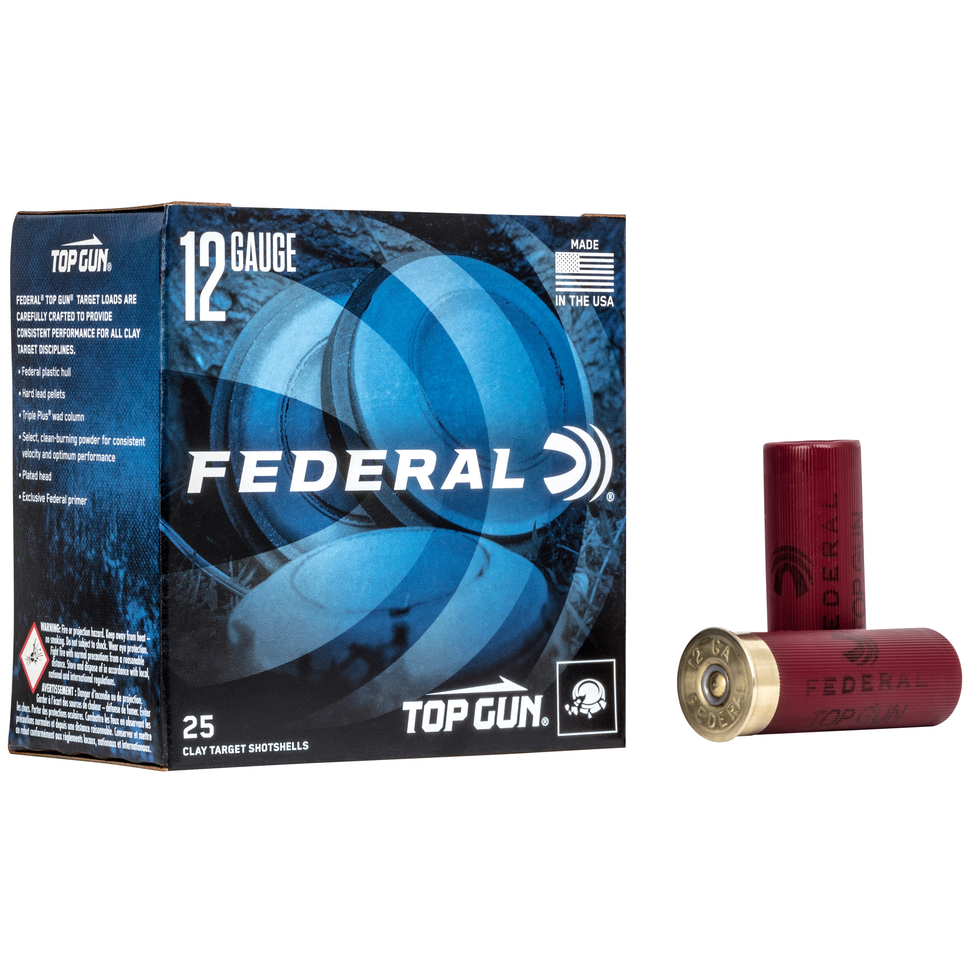 Federal Top Gun 12 Gauge 2.75" 1 1/8 oz #7.5 Shot