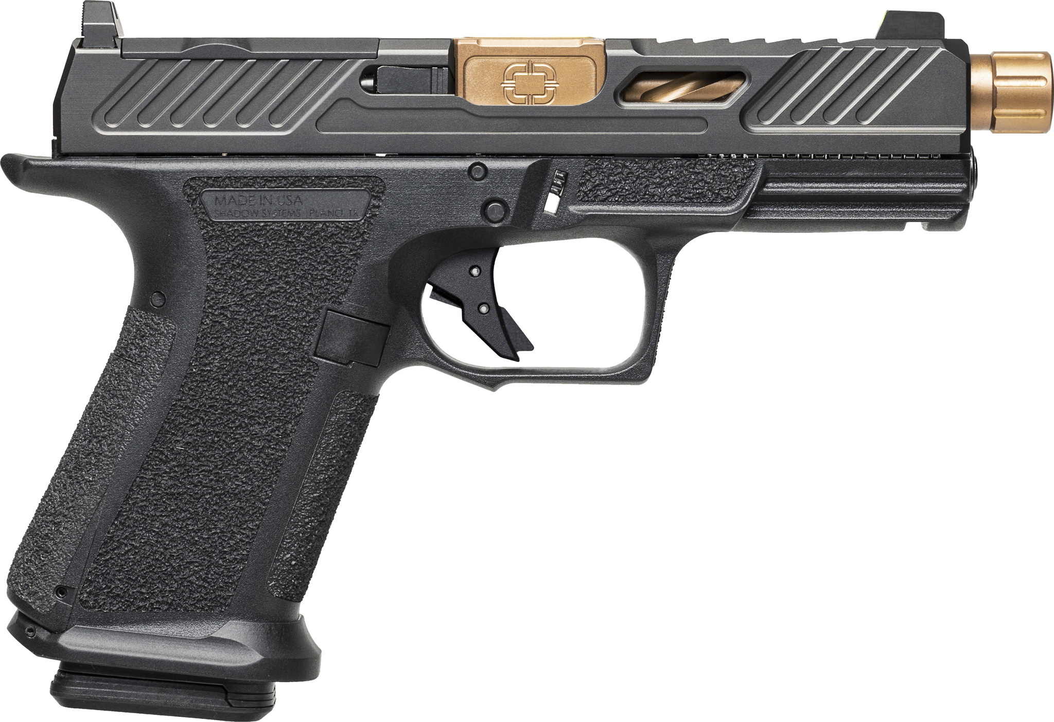Shadow Systems MR920 Elite 9mm Optic‑Ready Threaded Barrel Black/Bronze