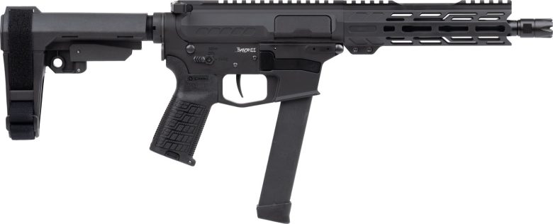 CMMG Banshee MkGs 9mm 8" Black SBA3 Pistol