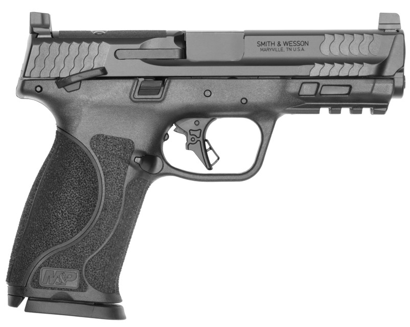 SMITH AND WESSON M&P 9 M2.0 9MM 4.25IN BARREL 10RD BLK THUMB SAFETY OR SF TLCI CA COMPLIANT 14276