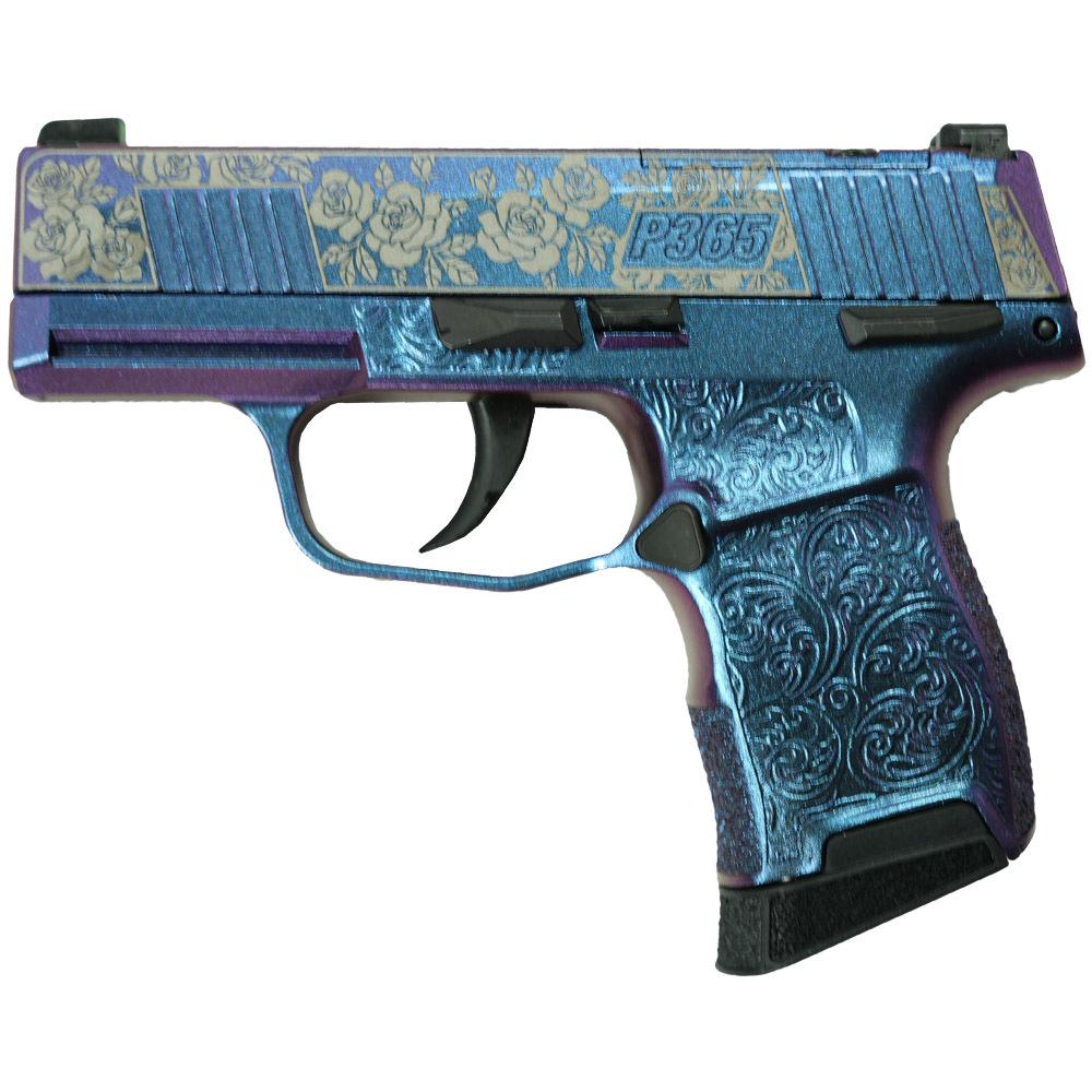 Sig Sauer P365 "Gun & Roses Mongoose Purple" 9mm Optic Ready 3.1" 10rd X-RAY Sights