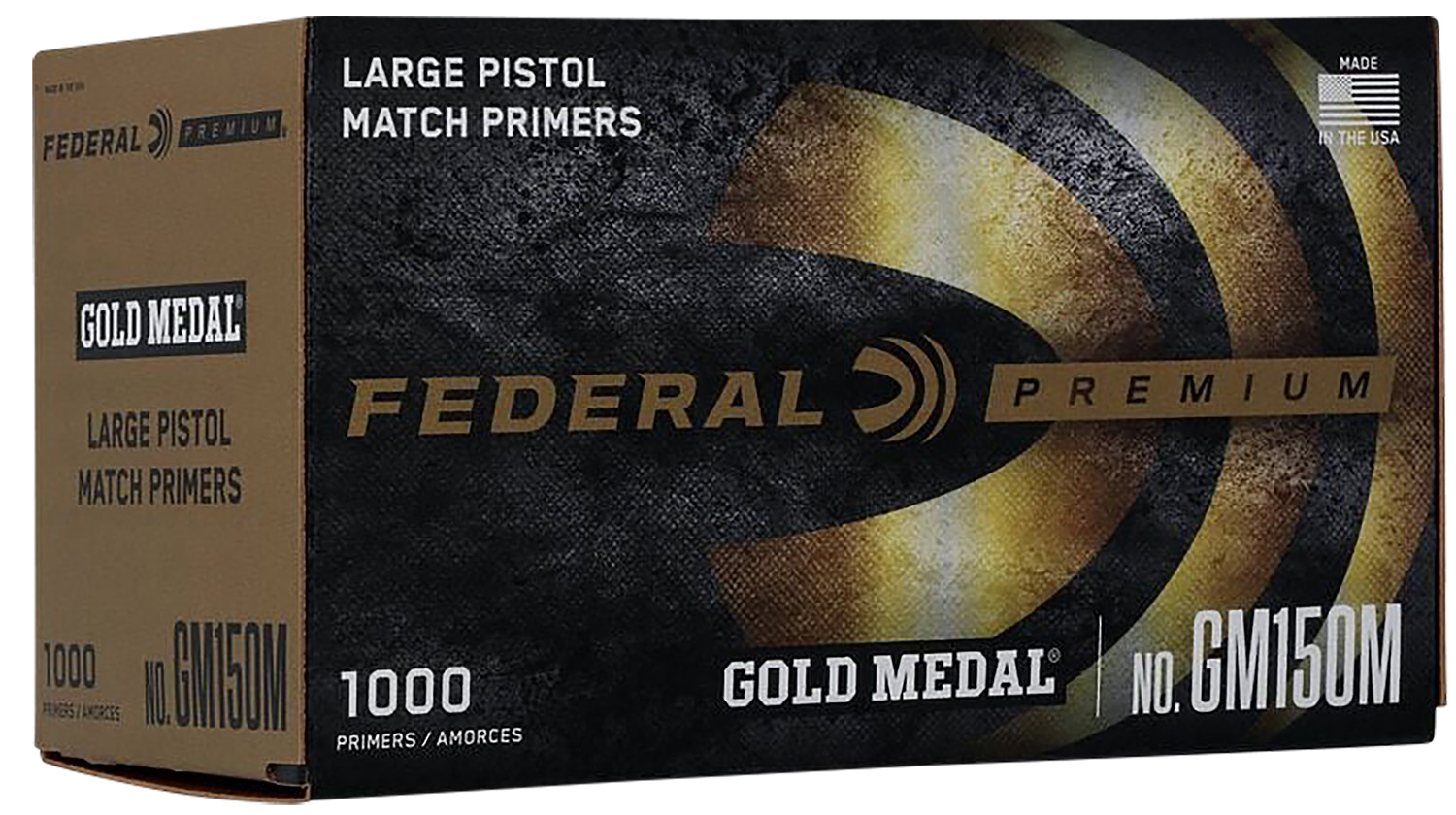 Federal Gold Medal Match Large Pistol Primers 1000ct - image 2 of 4