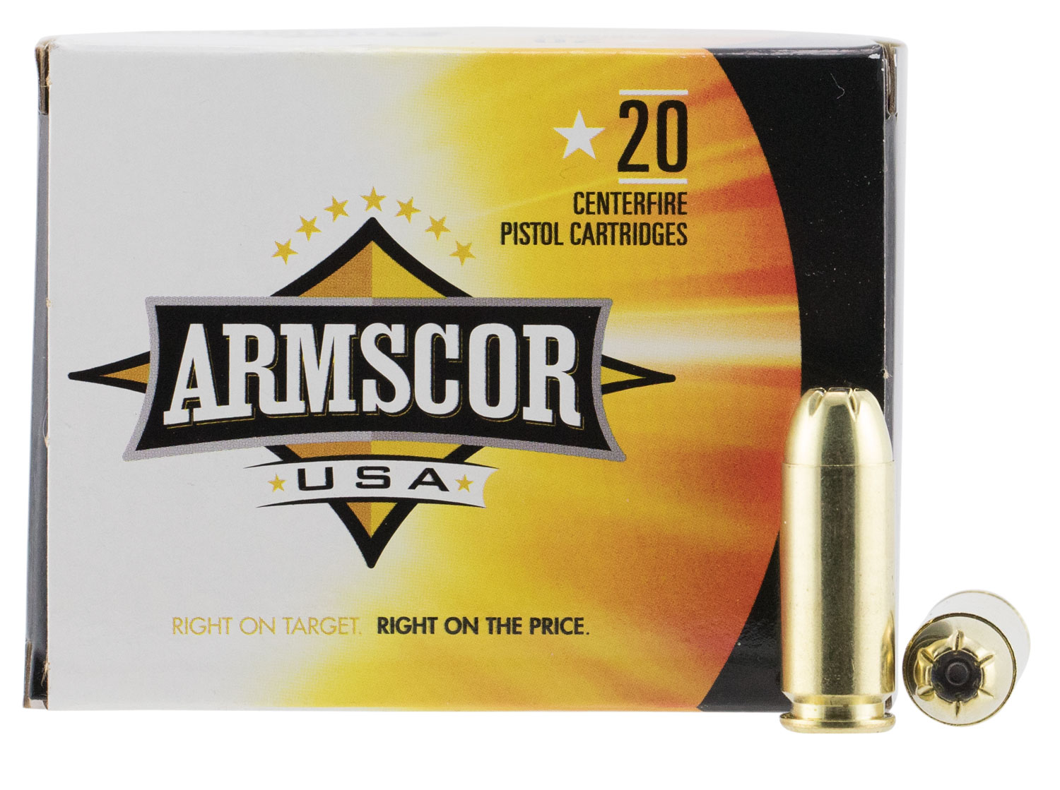 Armscor 10mm 180Gr Jhp 20 Rounds Ammunition