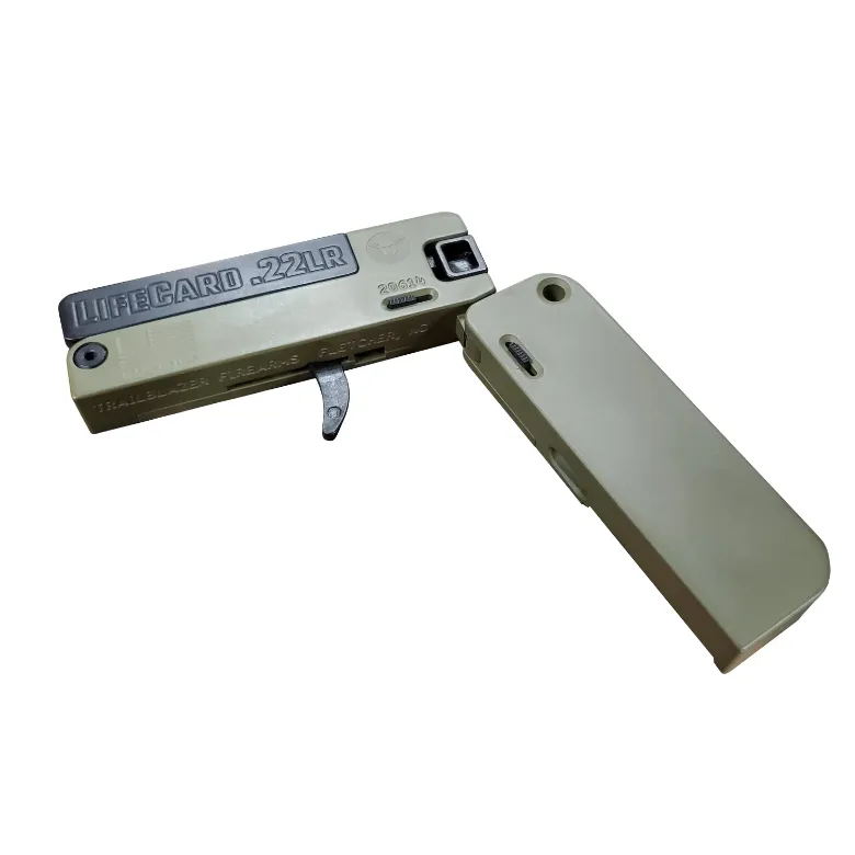 Trailblazer Firearms LifeCard Bazooka Green .22 LR Single Action Handgun