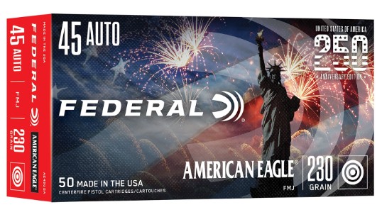 Federal American Eagle .45 Auto 230gr FMJ 50/Box
