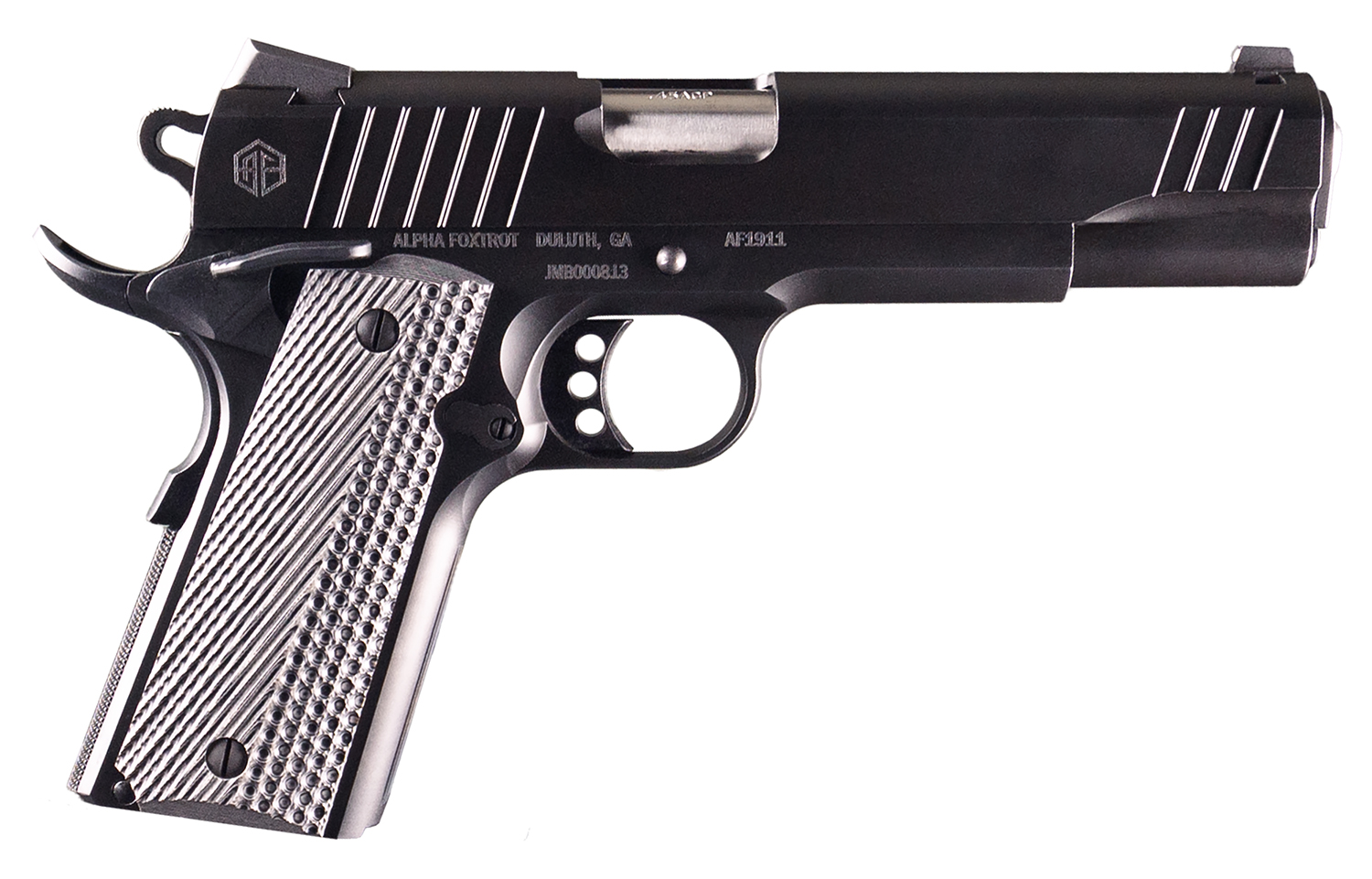 Alpha Foxtrot AF1911 Enhanced 9mm 5" QPQ Black 10+1 Full Size Pistol