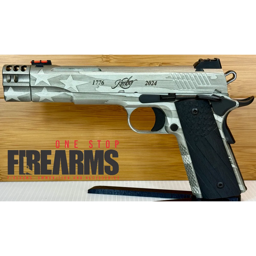 Kimber Independence 1911 .45 ACP 5" 8+1 Flag Cerakote G-10 Grip