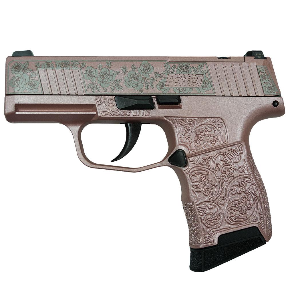 Sig Sauer P365 "Guns & Roses Rose Gold" 9mm Optic Ready 3.1" 10rd X-RAY Sights