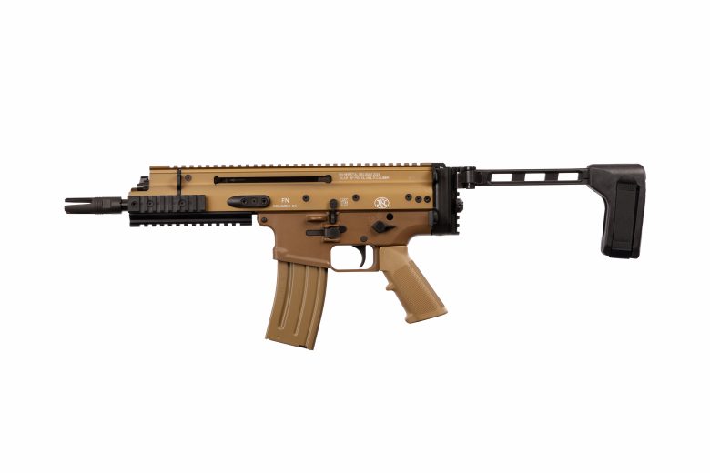 FN SCAR 15P 5.56mm 7.5" Brace Flat Dark Earth