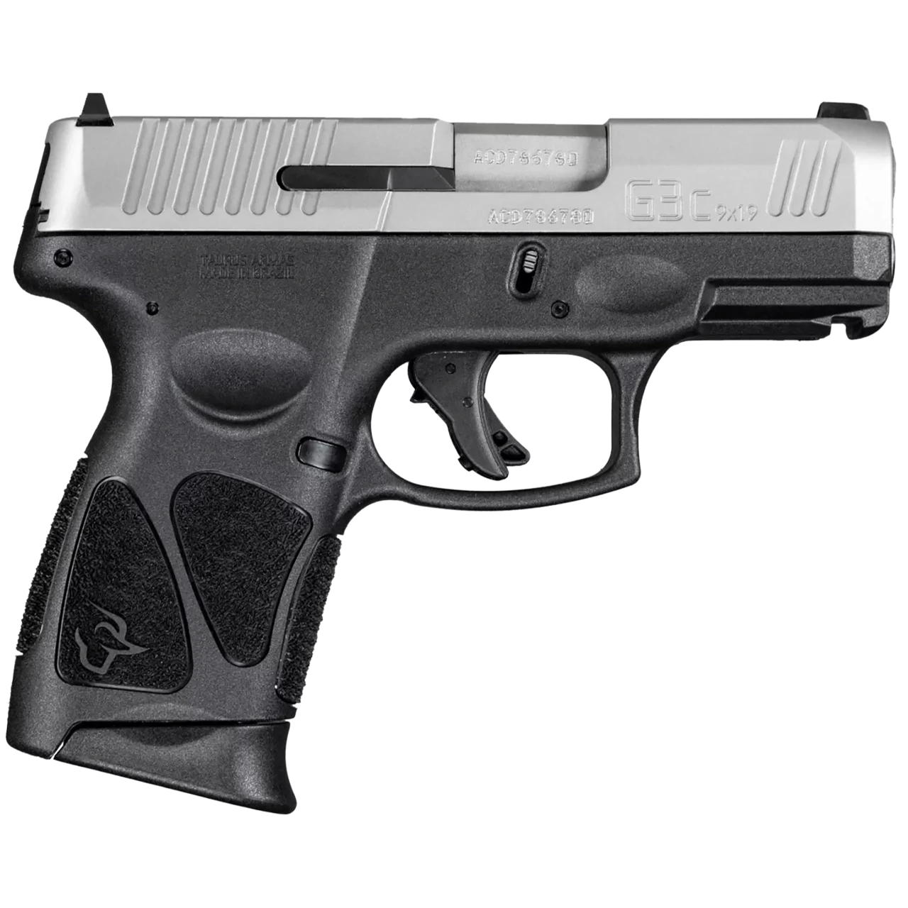 Taurus G3C Black & Stainless 9mm 12 Round Pistol