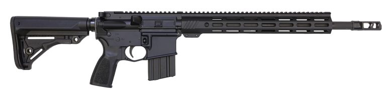 Bushmaster 0010015BLK Bravo Zulu 450 Bushmaster 16" 5+1, Black, Anodized Aluminum Rec, 14" M-Lok, Magpul SL Carbine Stock & MOE Grip, Snake Charmer Muzzle Brake