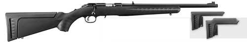 RUGER AMERICAN CPT 22LR BL/SY 18" TB