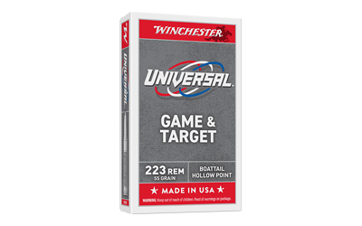 Winchester USA .223 Rem 55gr FMJ Ammo 20rd Box