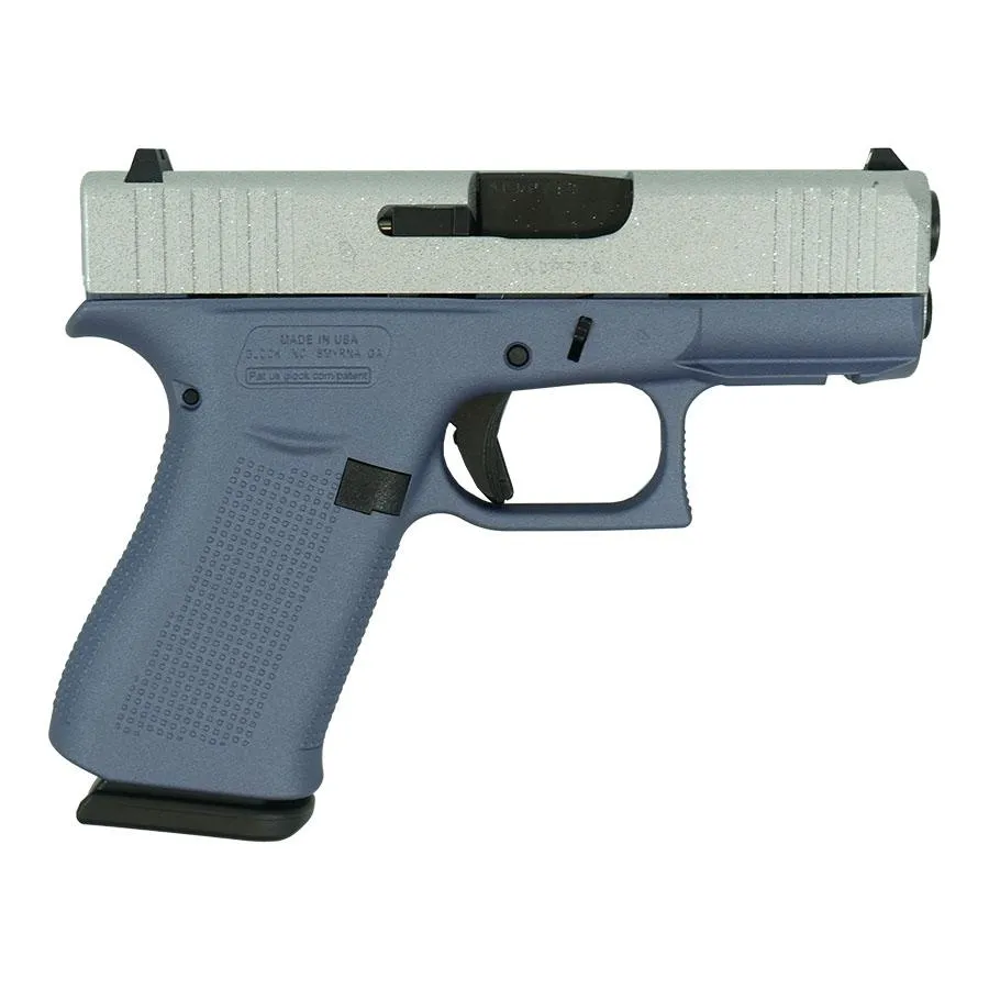 Glock 43X Orchid Purple Glitter 9mm 10rd – USA Made