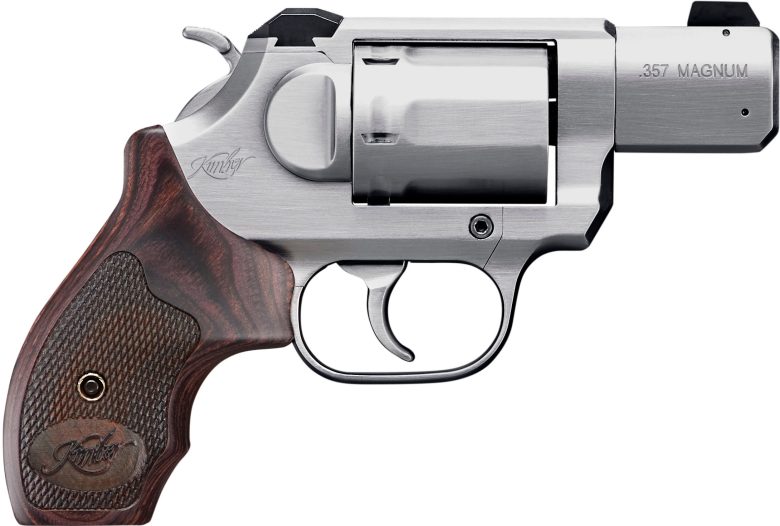 Kimber K6S 2" CA Compliant DA SA 357 Magnum Brushed Stainless 6 Shot Revolver