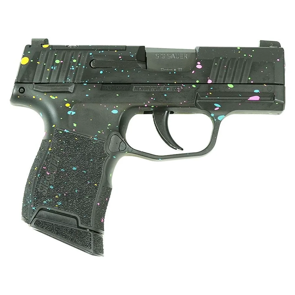 Sig Sauer P365 9mm Paint Splatter Optic Ready 3.1" 10rd MS
