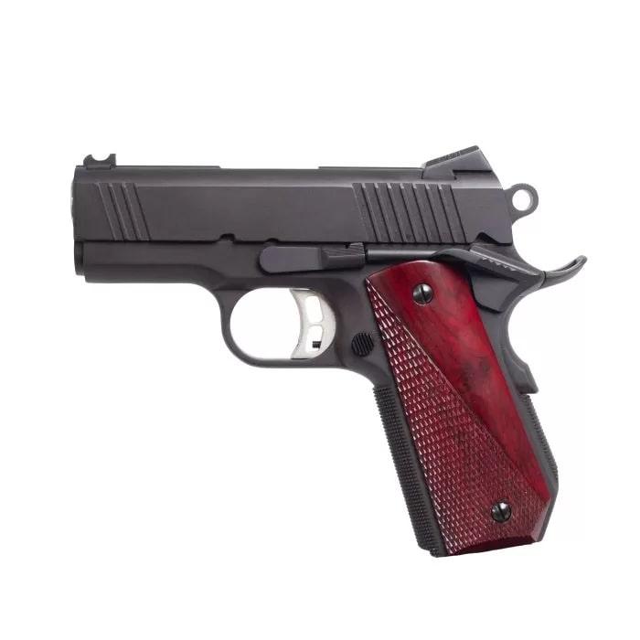 Fusion NCOM-T 9mm 3.25" Pistol Wood Grips 10rd Compact Handgun