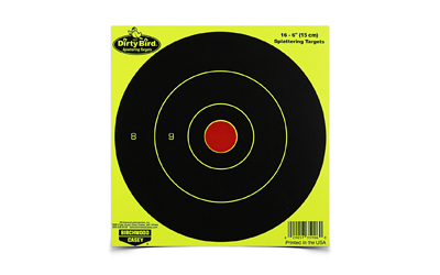 Birchwood Casey Dirty Bird 6" Bullseye Paper Target