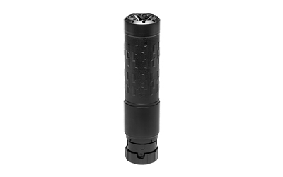 SilencerCo Velos 30 Cal Suppressor, 6.4" Length, 1.73" Diameter, Black Cerakote
