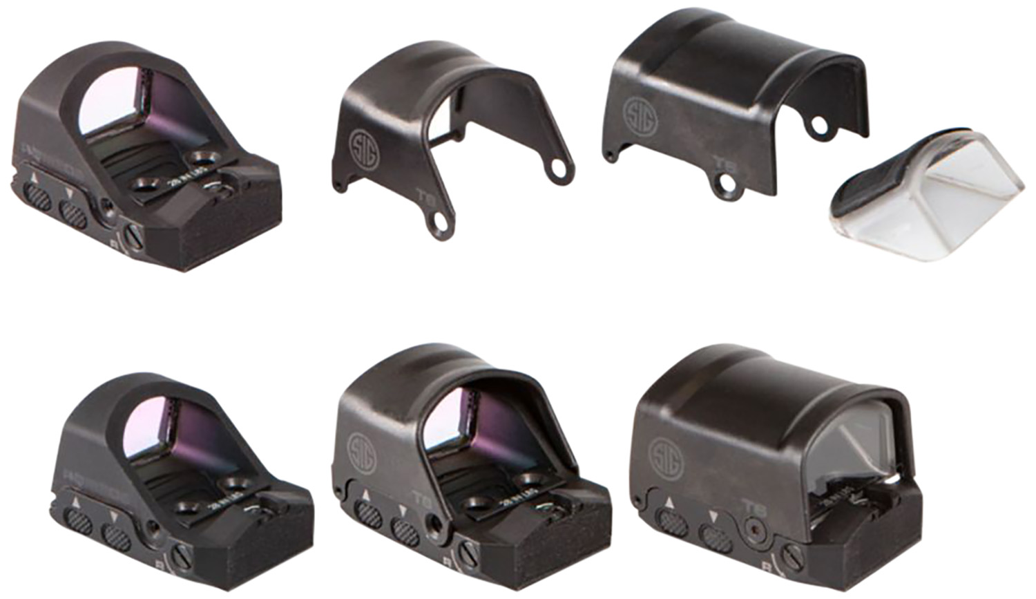 Sig Sauer Romeo2 Reflex Sight, 30mm, 32 MOA Circle with 2 MOA Red Dot, PRO Footprint, Black - image 3 of 10