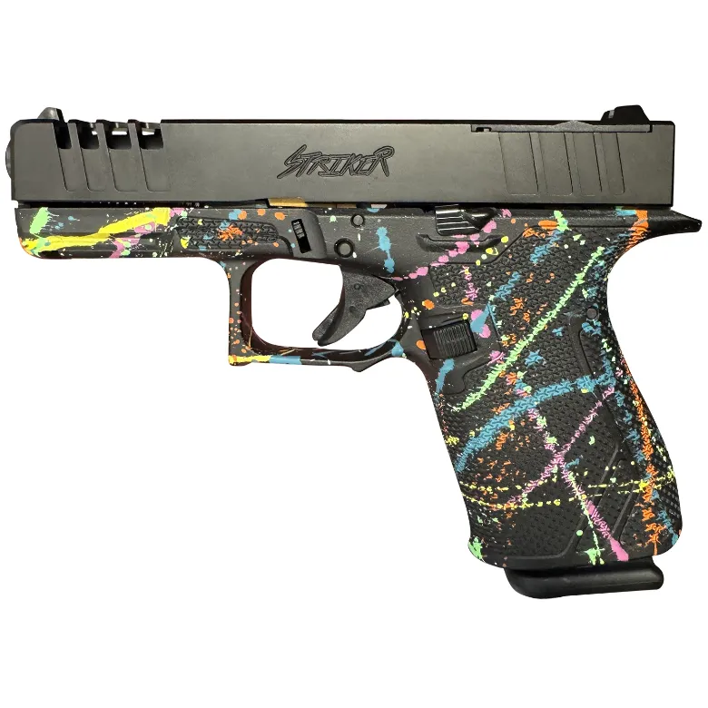 Great Lakes Firearms Striker Splatter 9mm 15+1 4" OR