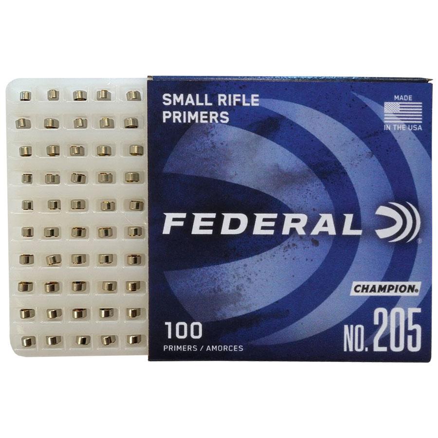 Federal Champion 205 Small Rifle Primers - 1000 Count - image 7 of 10