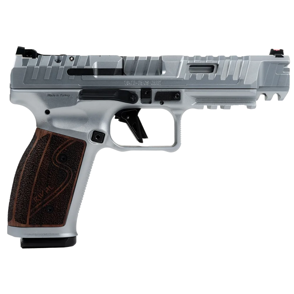 Canik SFx Rival-S 9mm 5" SS Optic Ready 18+1 Rosewood Grip Pistol