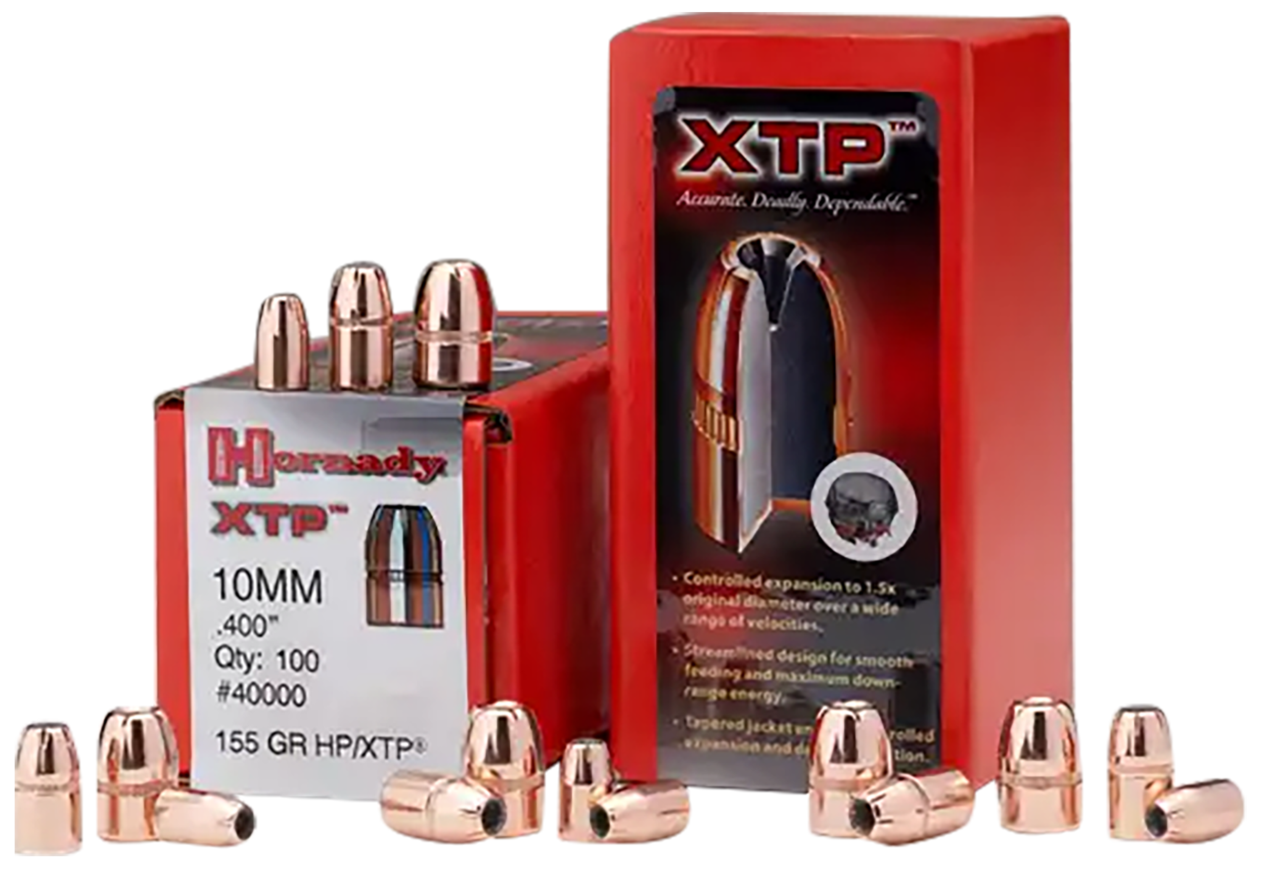 Hornady XTP 44 Caliber 240 Grain Hollow Point Bullets 100 Count - image 4 of 7