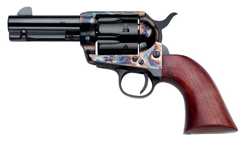 Pietta SA733024ML 9mm Luger 3.50" Walnut Grip