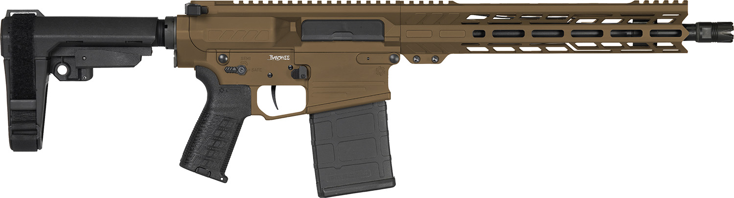 CMMG Banshee MK3 FDE 8.6 Blackout 20rd 12.5" Pistol