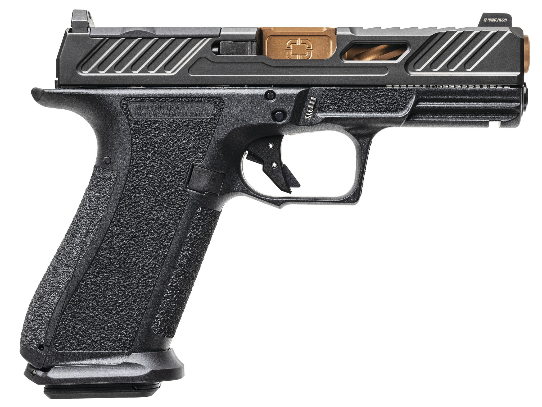 Shadow Systems XR920 Elite 9mm Gray/Black‐Bronze 10+1 CA Pistol