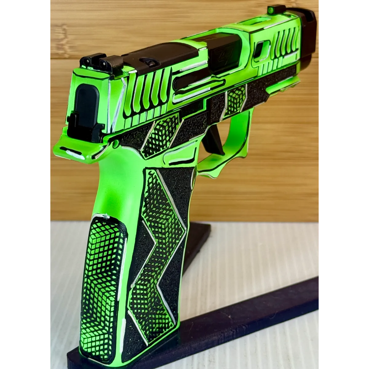 SIG Sauer P365X Anime Green Compensated 9mm Custom Pistol