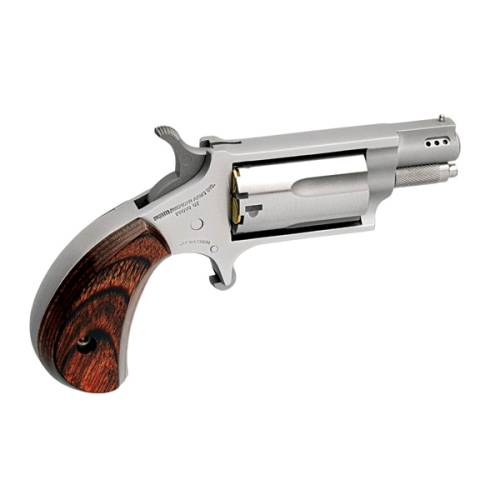 NORTH AMERICAN ARMS MINI 22MAG/22LR 1-1/8" SS PRTD