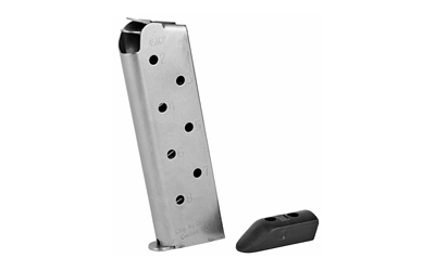 Tight-Tolerance CNC Products 1911 8-Round 45 ACP Stainless Steel Magazine with Aero Springs