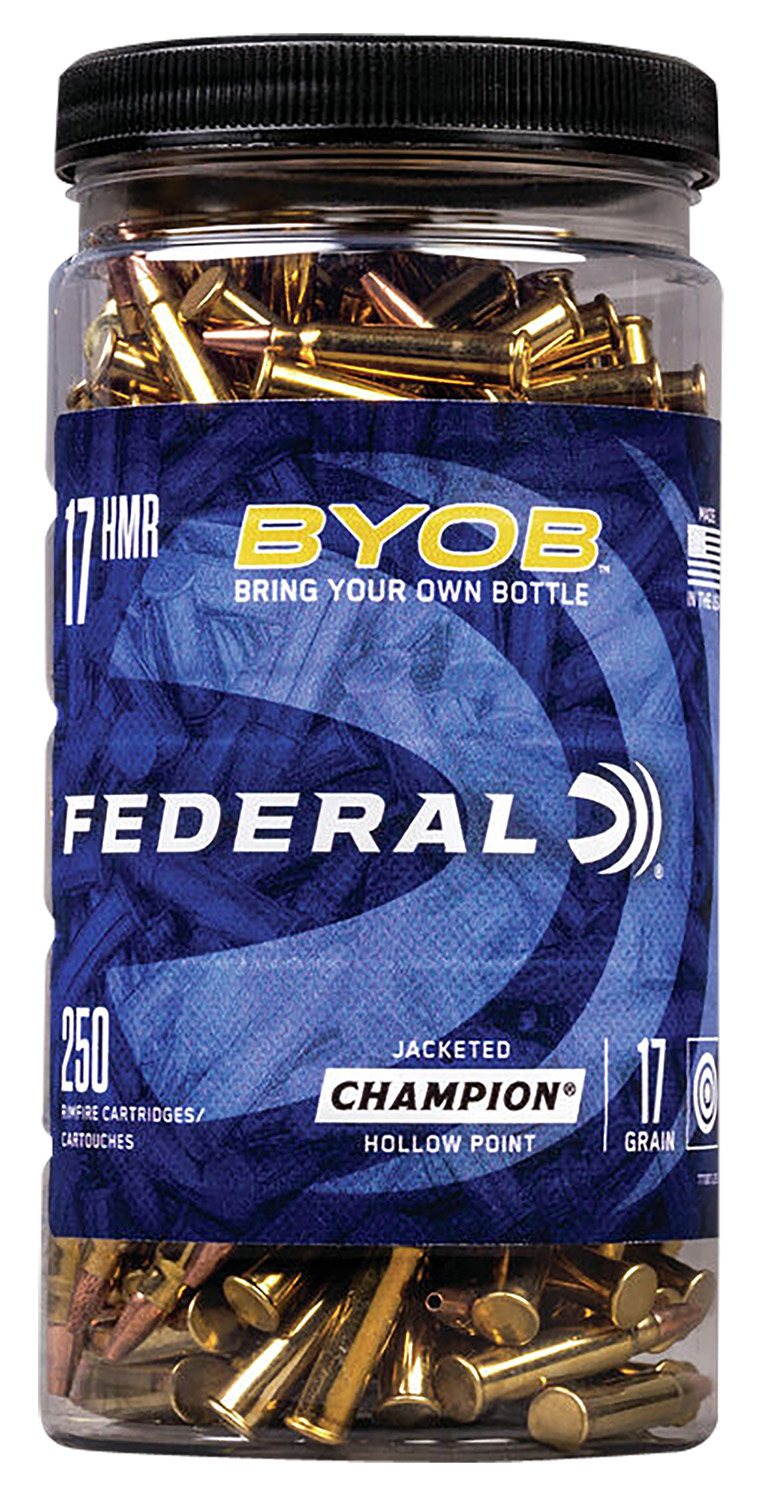 Federal Champion .17 HMR 17gr JHP BYOB 250rd
